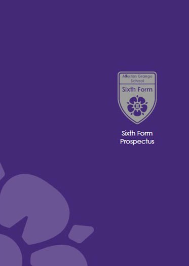 Sixth Form Prospectus cover image